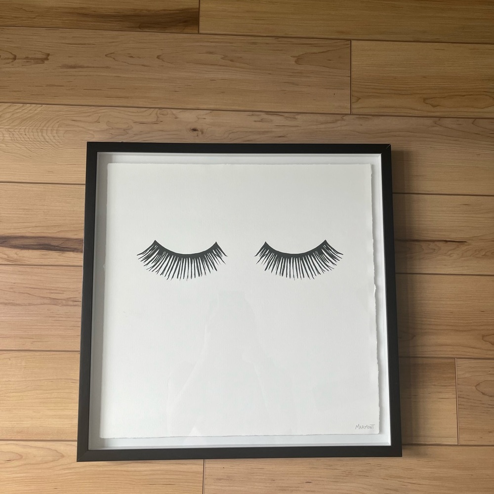 Eyelash Print
